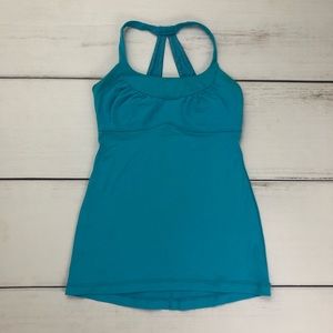 Lululemon turquoise workout top